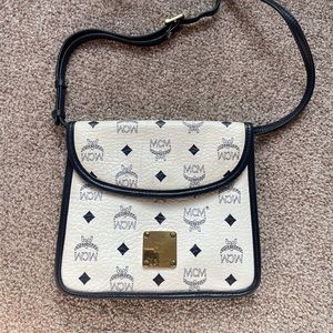 Vintage MCM Crossbody Envelope Purse